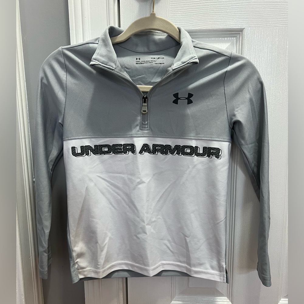 Under Armour Kids Quarter Zip Pullover, Size Youth Small